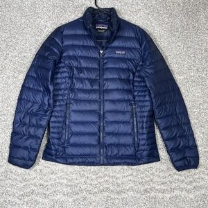 Patagonia Nano Puff Jacket Women's Small Blue Primaloft Insulated Sweater Zip Up